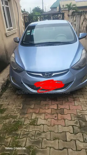 Hyundai Elantra 2013 Blue