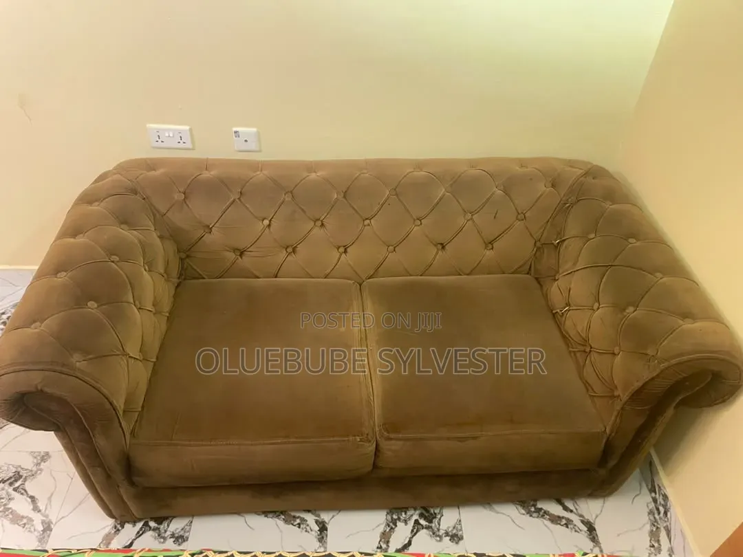 Brown 2 Seater Sofa
