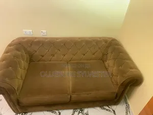 Brown 2 Seater Sofa