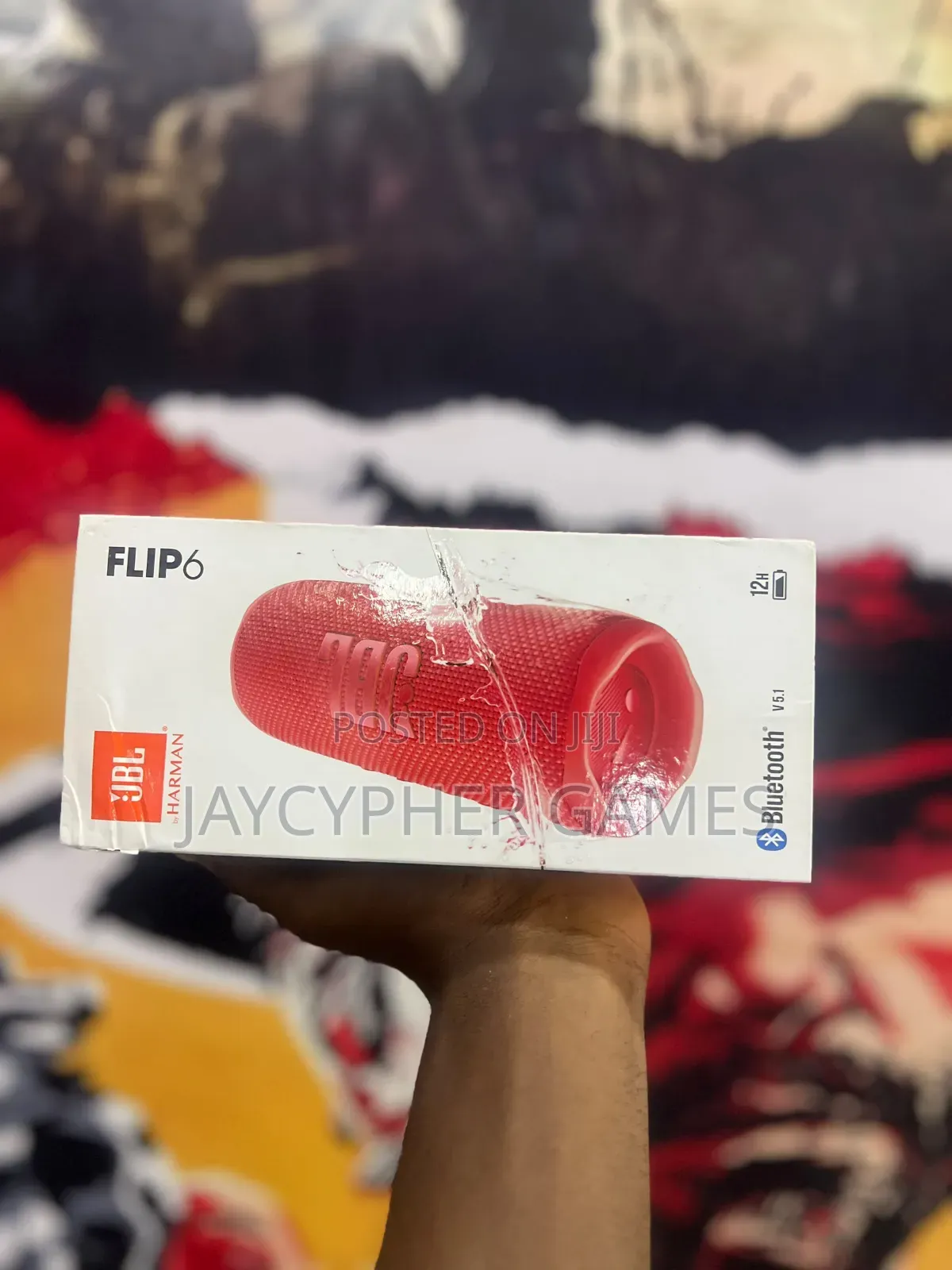 Red JBL Flip 6
