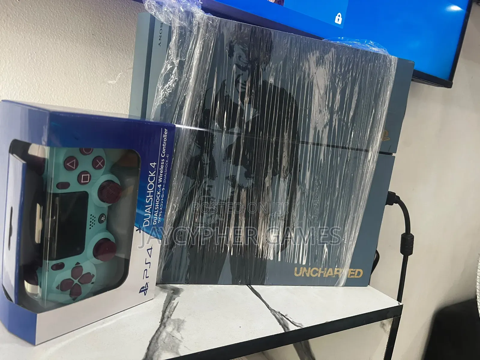 Uncharted Customized Ps4 Fat
