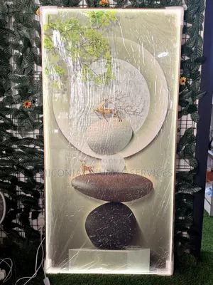 Backlit 3D Crystal Porcelain Wall Frame