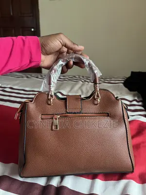 Brown Versatile Handbag