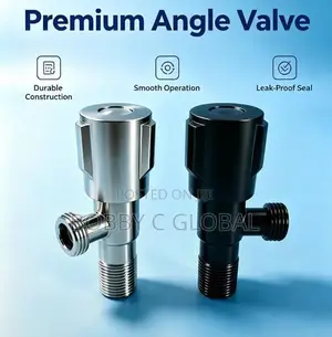 Black Angle Valve