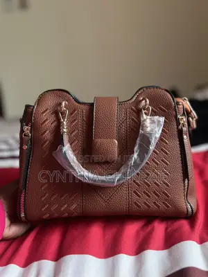 Brown Versatile Handbag