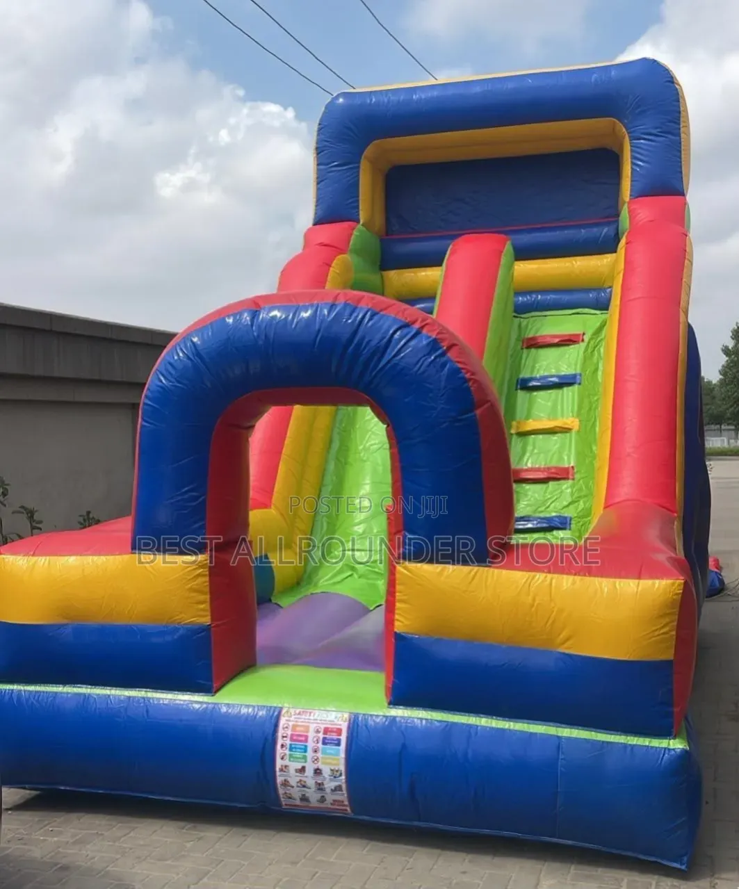 Colorful Bouncing Castle With Blower