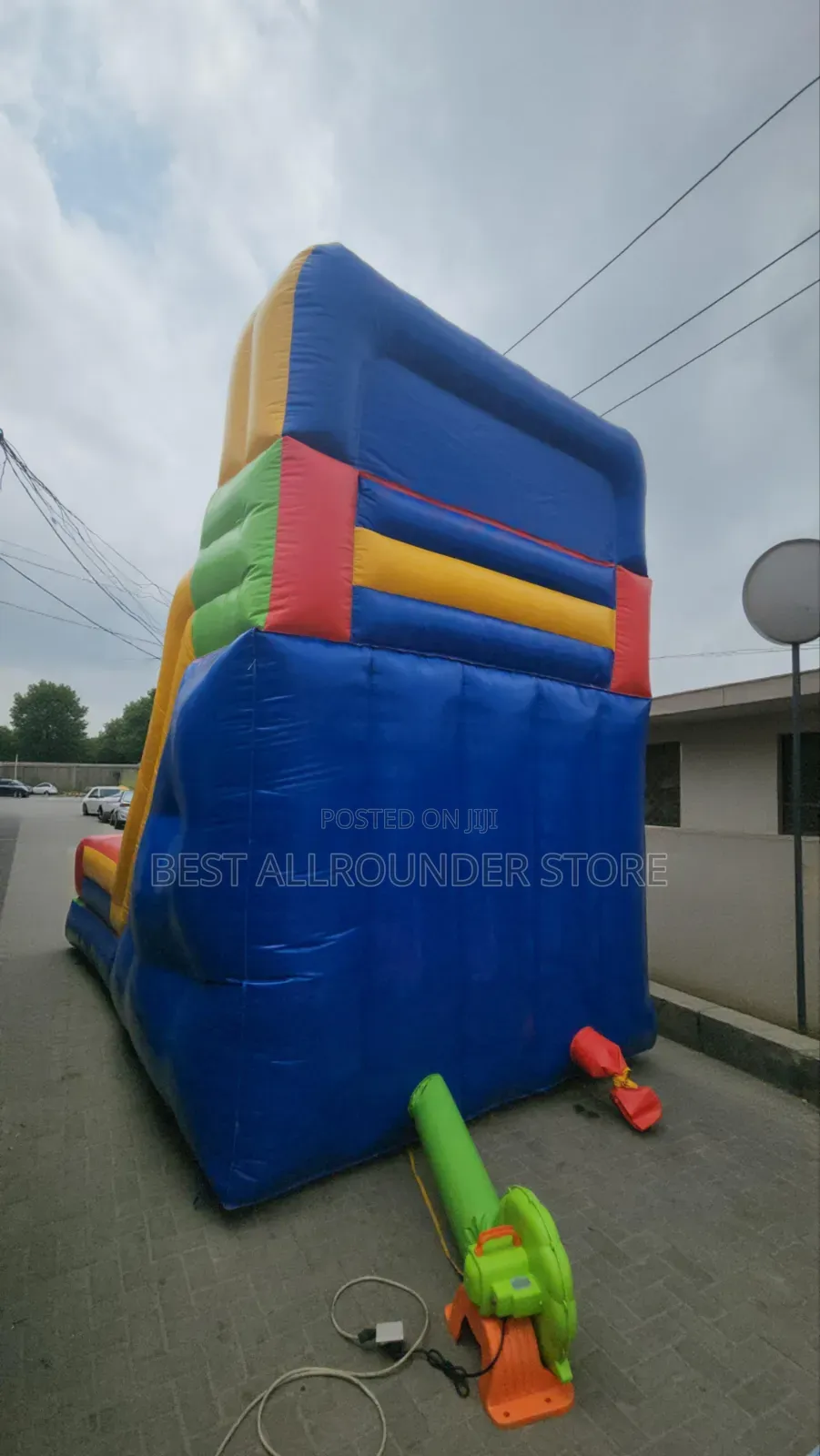 Colorful Bouncing Castle With Blower