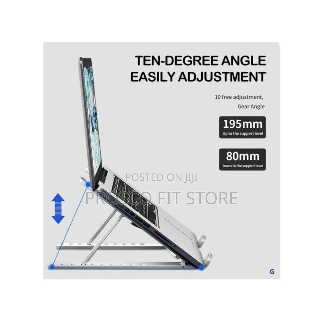 10 Steps Laptop Stand