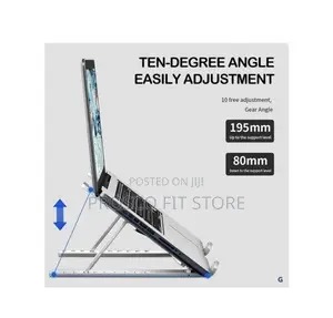 10 Steps Laptop Stand