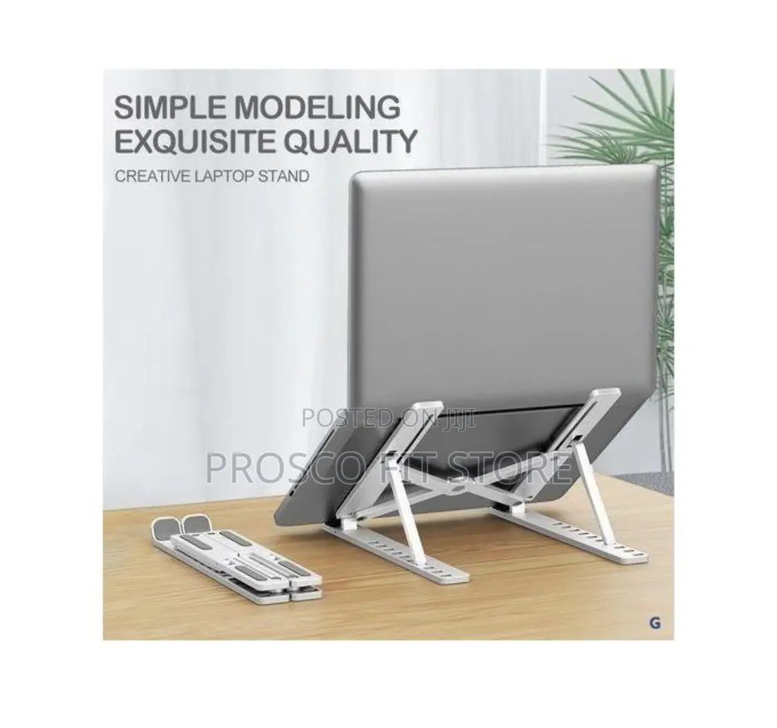 10 Steps Laptop Stand