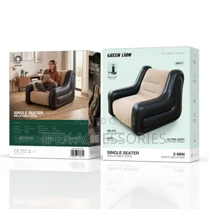 Green Lion Single Seater Inflatable Sofa