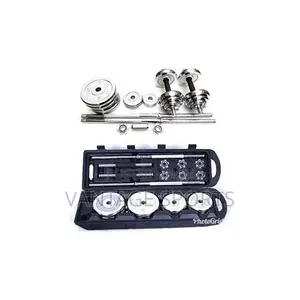 55KG Dumbbell Set With Free Pair of Gym Gloves –Home Gym Workout
