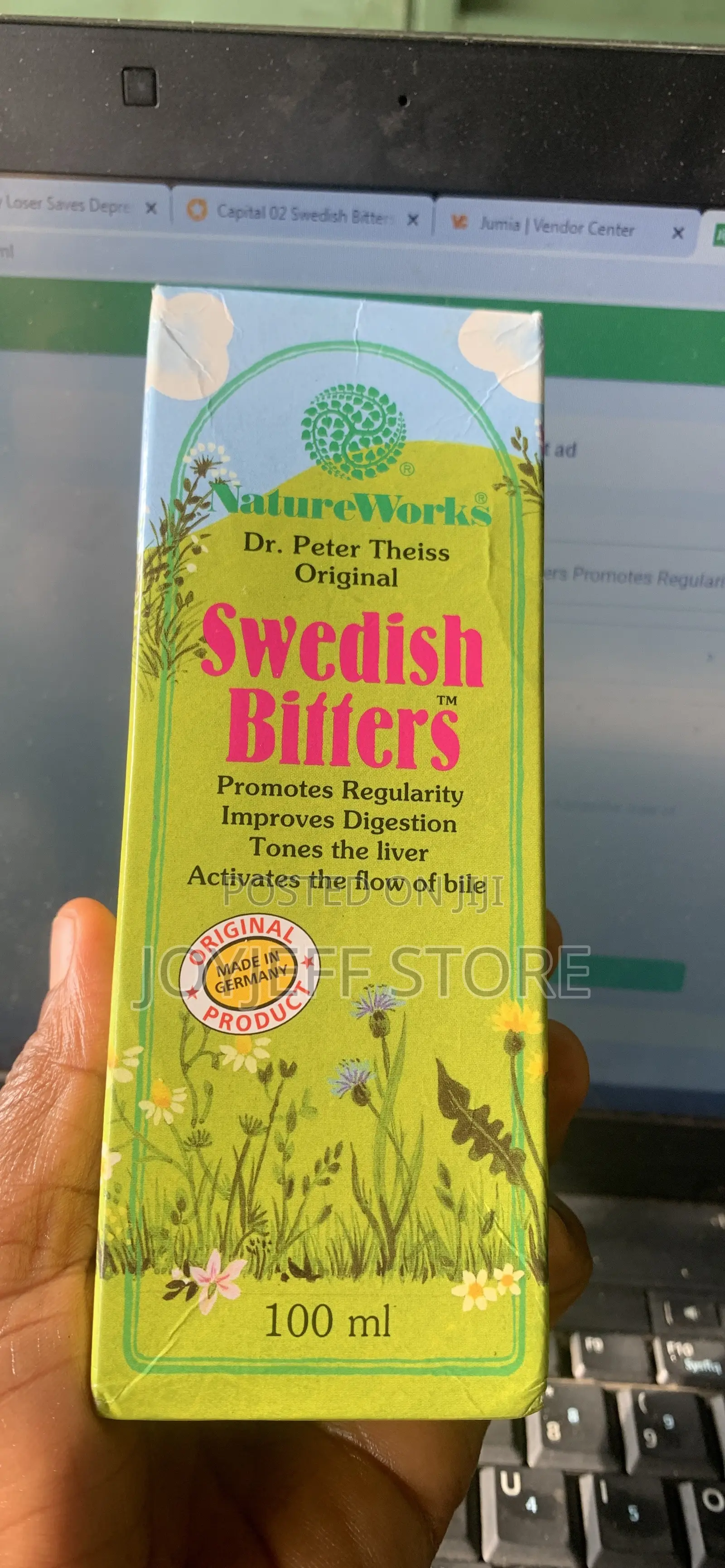 Nature Work Swedish Bitter Promotes Regularity Tones the Liver