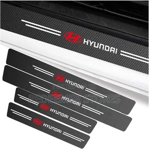 Universal HYUNDAI Car Door Sill Protector Strip - 4pcs