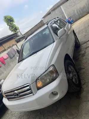 Toyota Highlander V6 4x4 2005 White