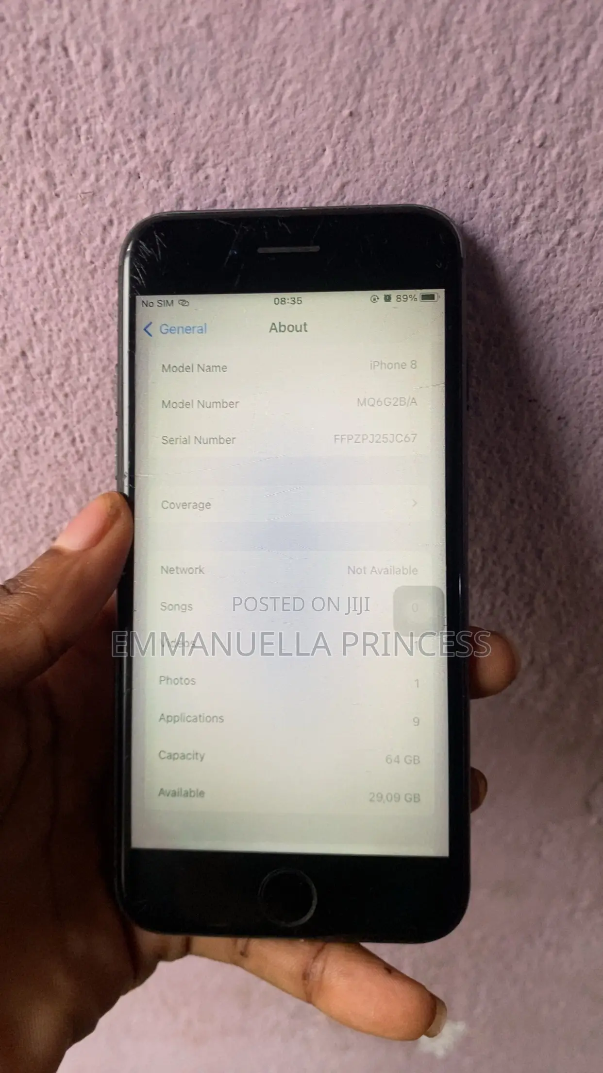 Apple iPhone 8 64 GB Black