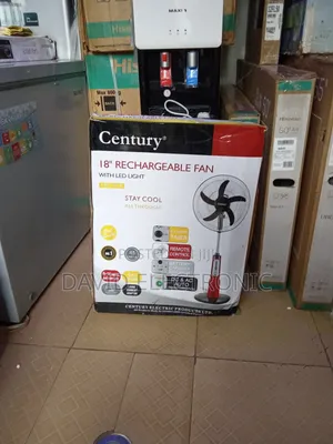 Century RECHARGEABLE FAN 18 Inch With REMOTE Control 2 Years Warranty