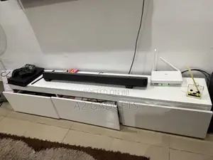 TV Console With 3 Shelfs