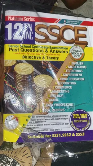 12 in 1 SSCE Past Questions and Answers for Commercial