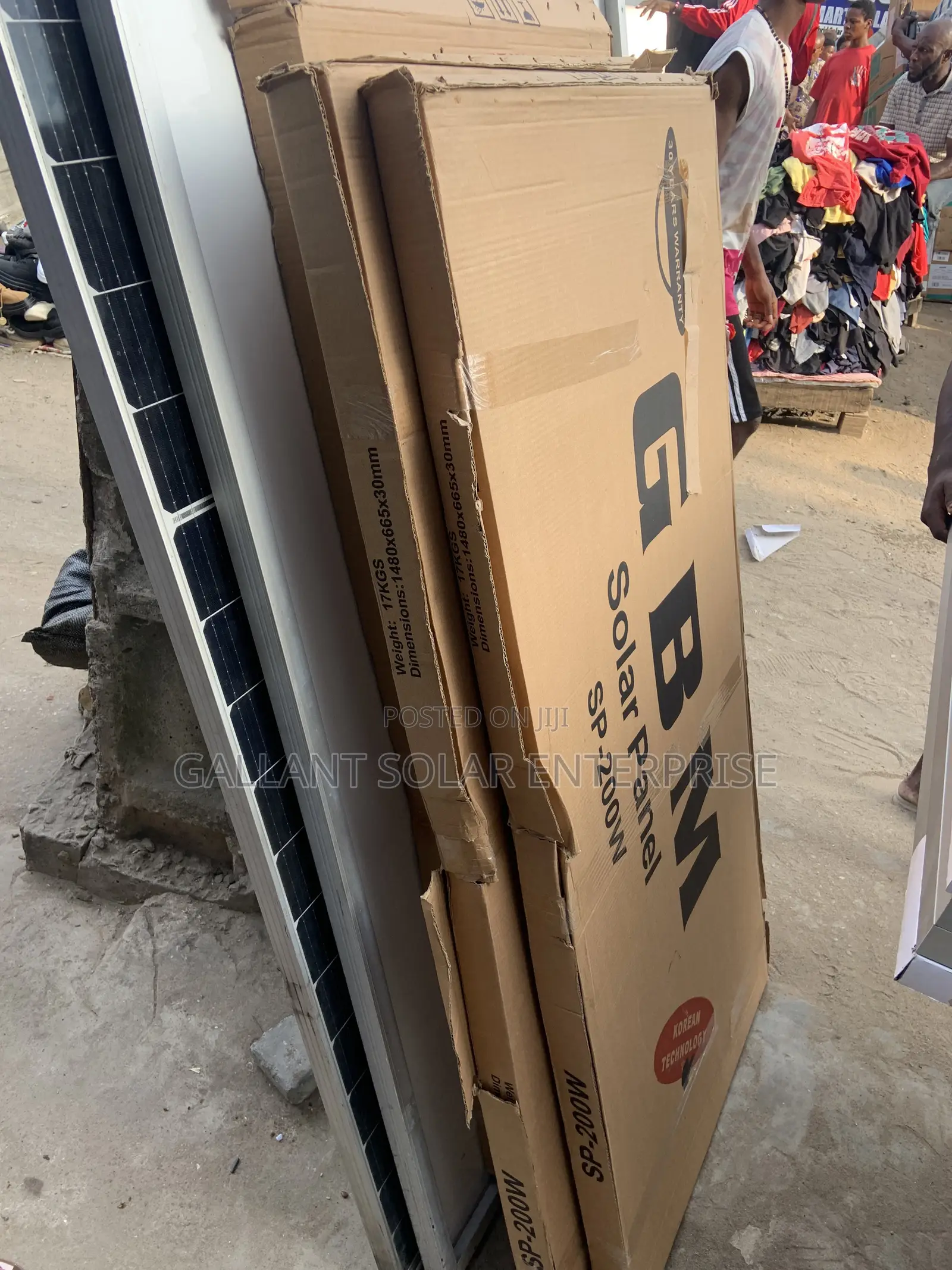 GBM Solar Panel 200w