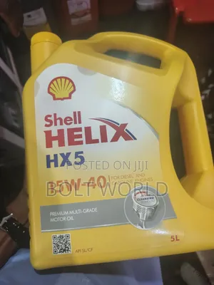 Shell Helix Hx5 15w-40 Premium Multi- Grade Motor Oil 4l