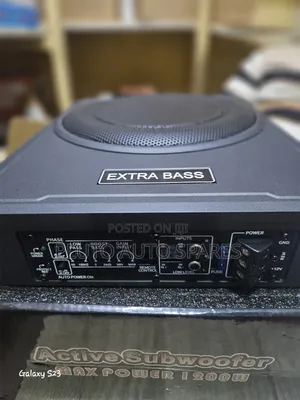  1200W Car Subwoofer – EXTRA BASS! 