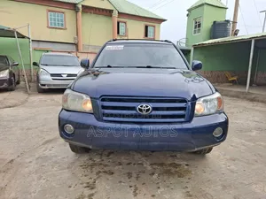 Toyota Highlander Limited V6 2005 Blue
