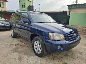 Toyota Highlander Limited V6 2005 Blue