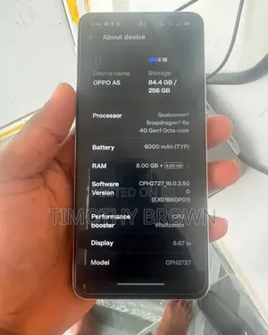 Oppo A5 256 GB White