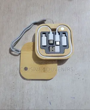6in1 USB TypeC Eco-Friendly Bamboo Multifunctional Charging Cable Kit