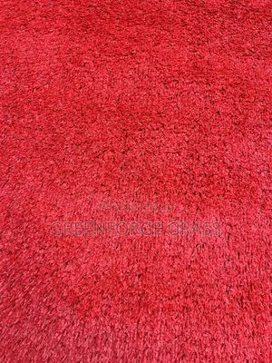 Artificial Grass, 15mm Red Coloured