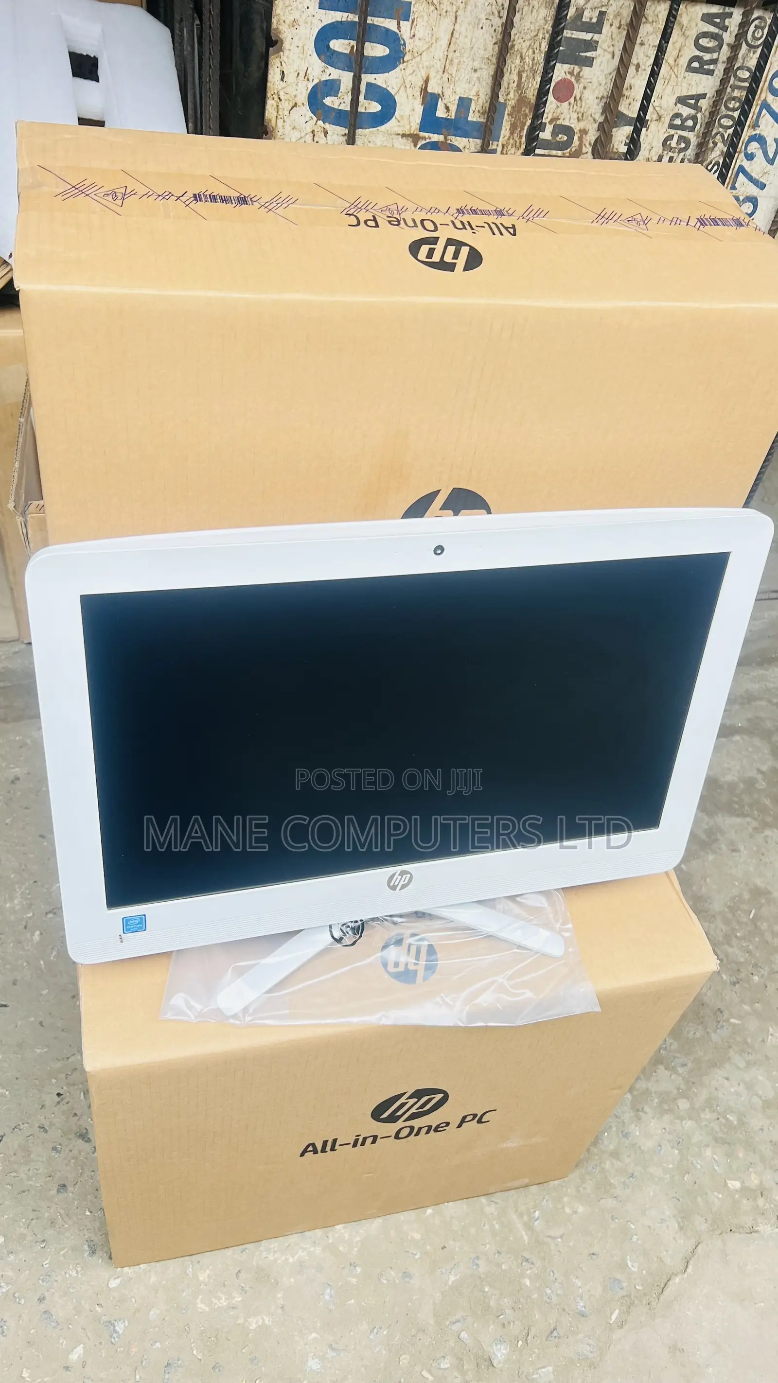 New Desktop Computer HP 200 G4 All-in-One 4GB Intel HDD 500GB