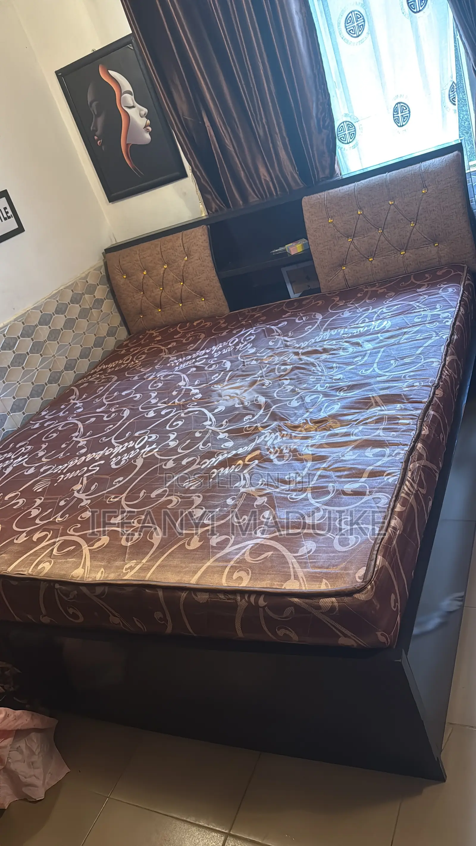 Bed Frame and Mattress