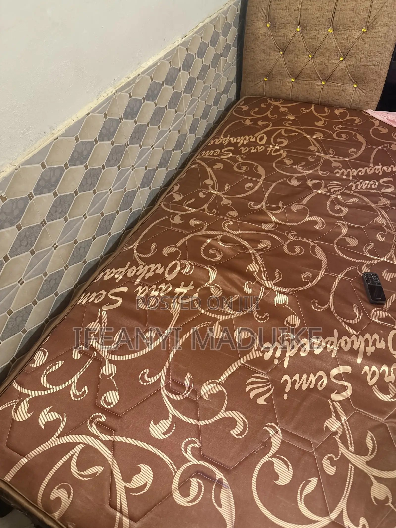 Bed Frame and Mattress