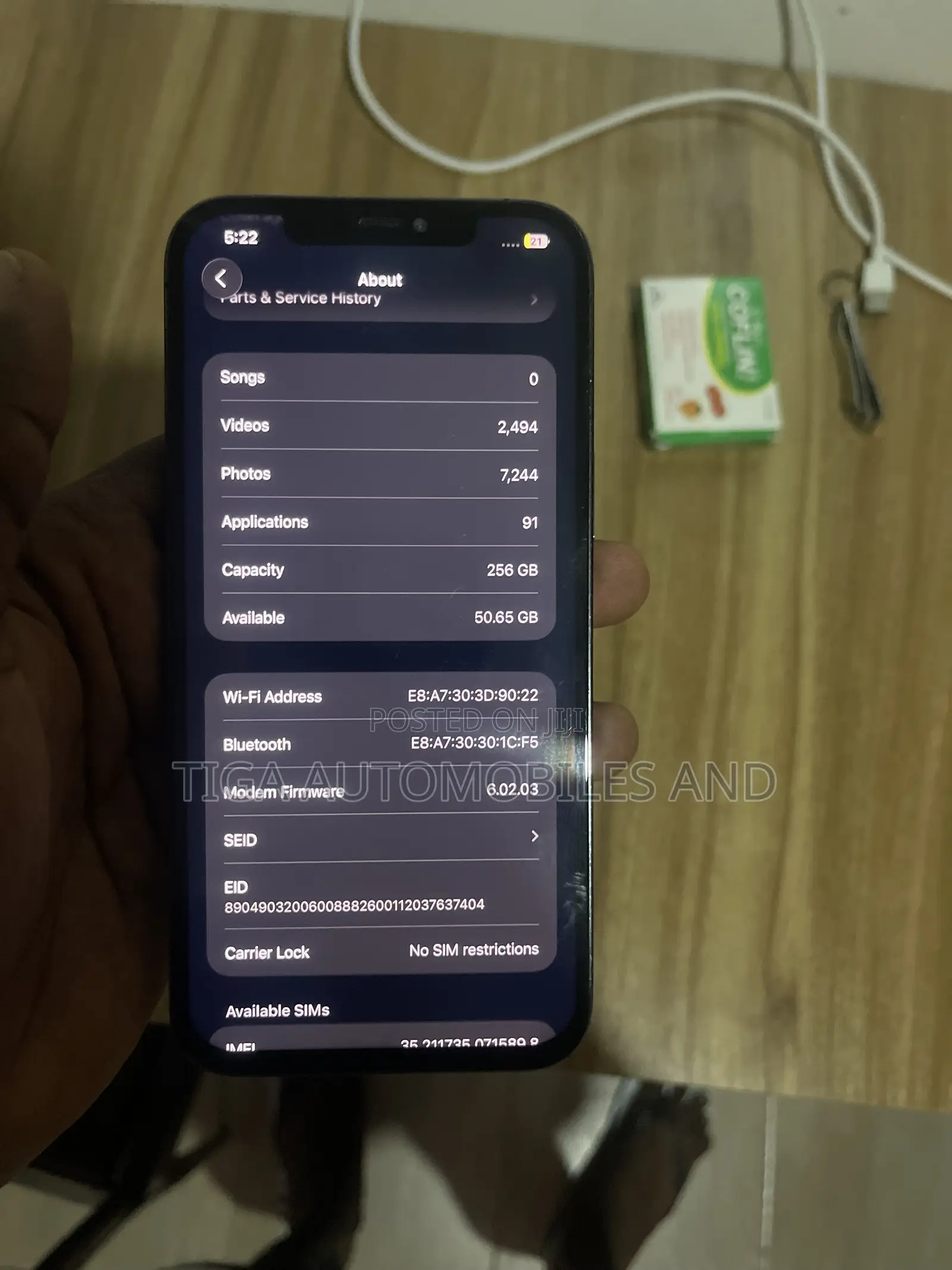 Apple iPhone 12 Pro Max 256 GB Graphite