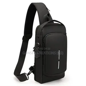 Multifunction Designer Anti-Theft USB Shoulder Bag Crossbody Bag
