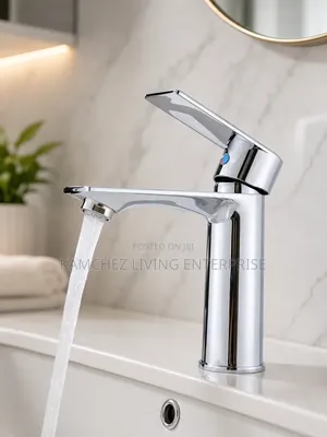 Premium Chrome Bathroom Basin Mixer Tap