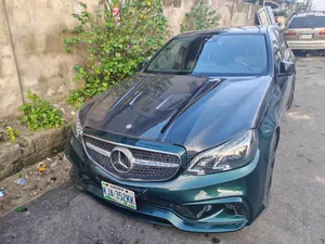 Mercedes-Benz E350 2012 Green