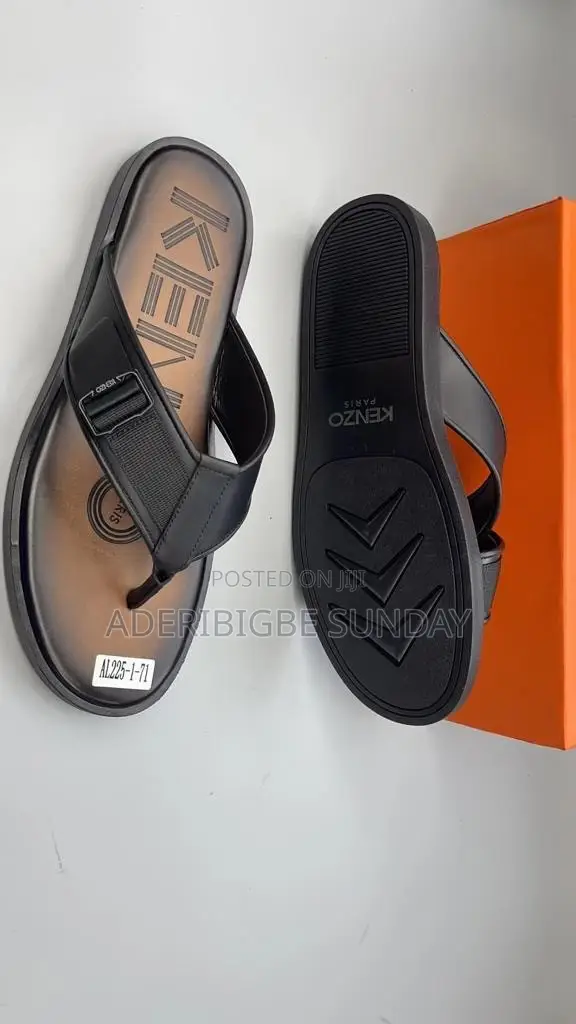 Classic Leather Men's Slides