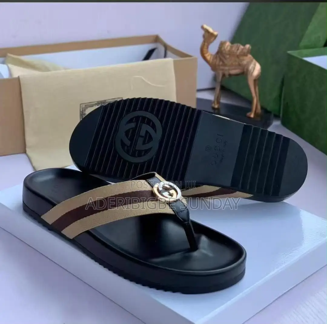 Classic Leather Men's Slides