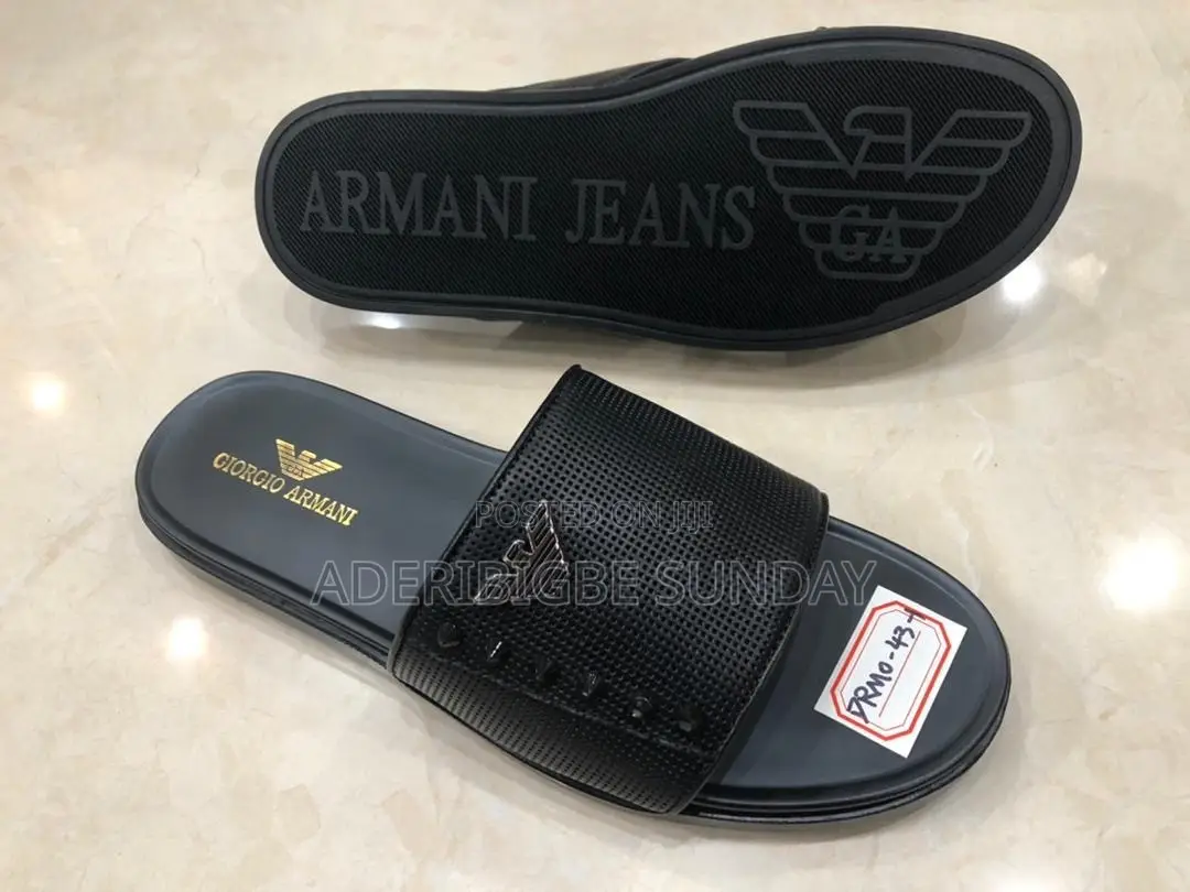 Classic Leather Men's Slides