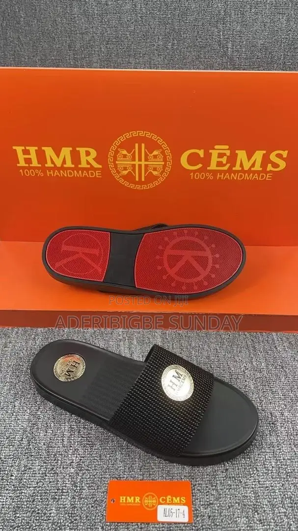 Classic Leather Men's Slides