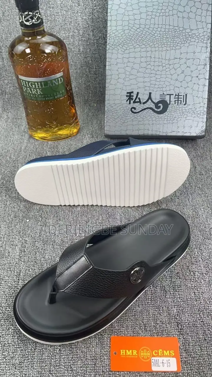 Classic Leather Men's Slides