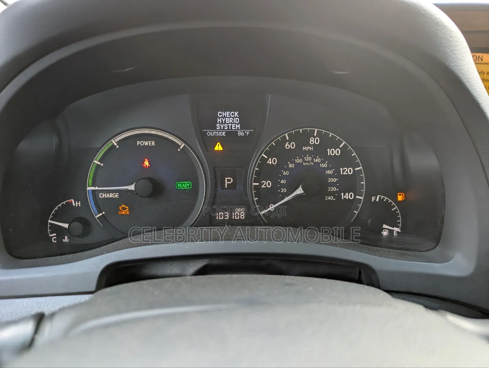 Lexus RX 2010 Blue