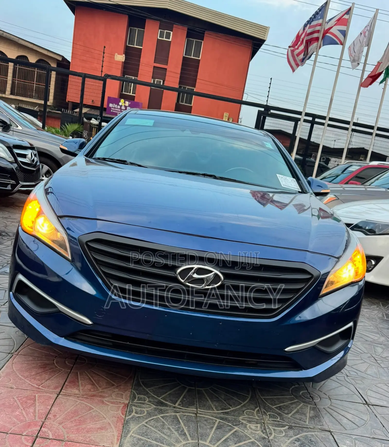 Hyundai Sonata 2016 Blue