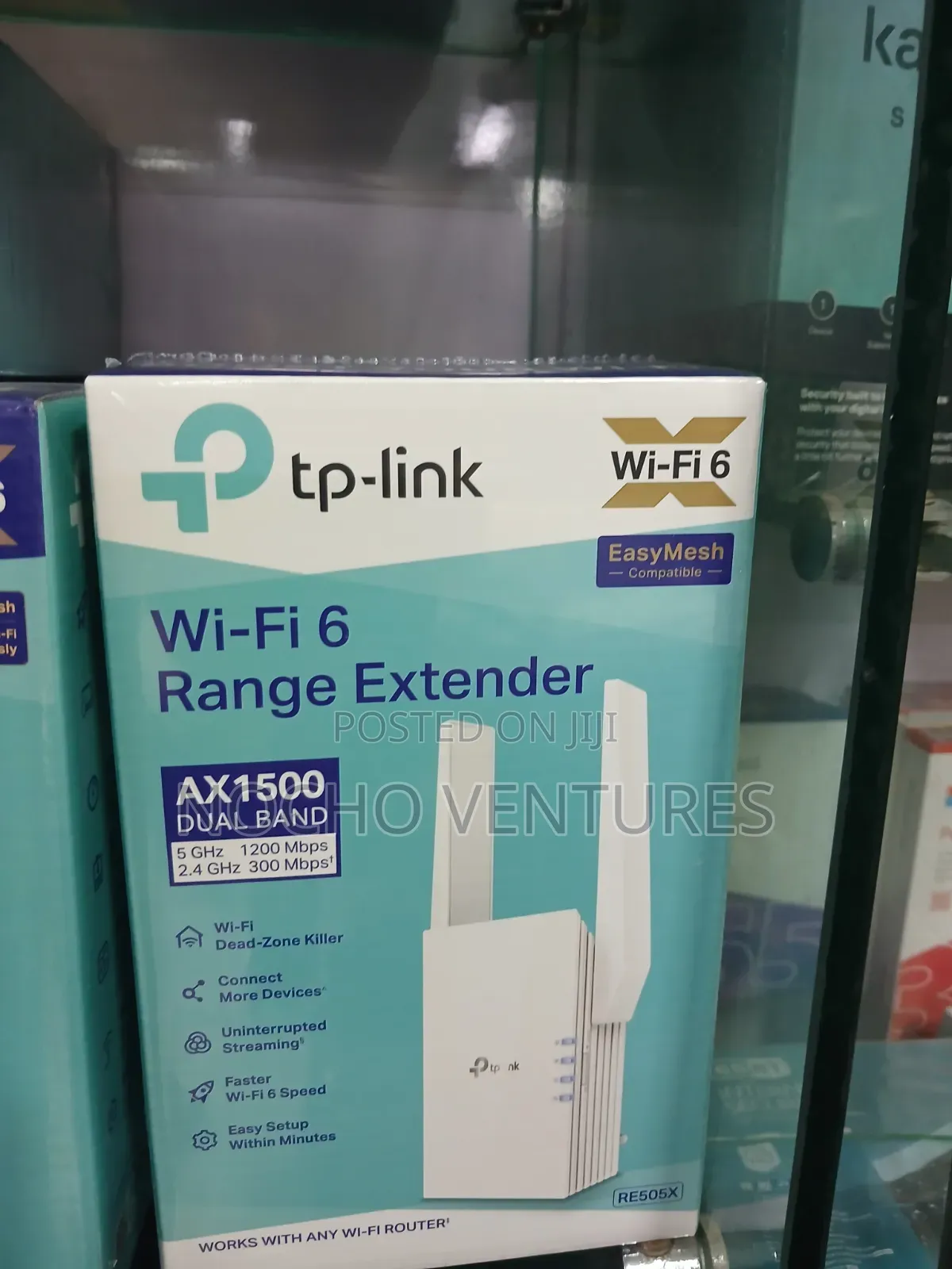 TP-Link Ax1500 Re505x Dual Band WiFi 6 Range Extender