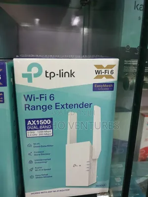 TP-Link Ax1500 Re505x Dual Band WiFi 6 Range Extender