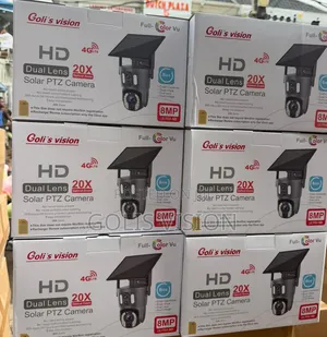Goli's Vision 8MP HD Dual Lens Solar PTZ Camera (20X)