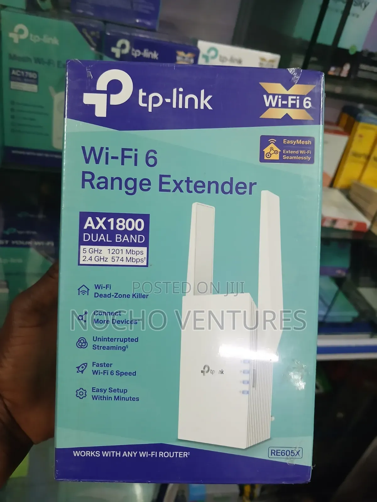 TP-Link Re605x Ax1800 WiFi 6 Range Extender