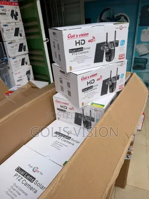 Goli's Vision 8MP HD Dual Lens Solar PTZ Camera (20X)